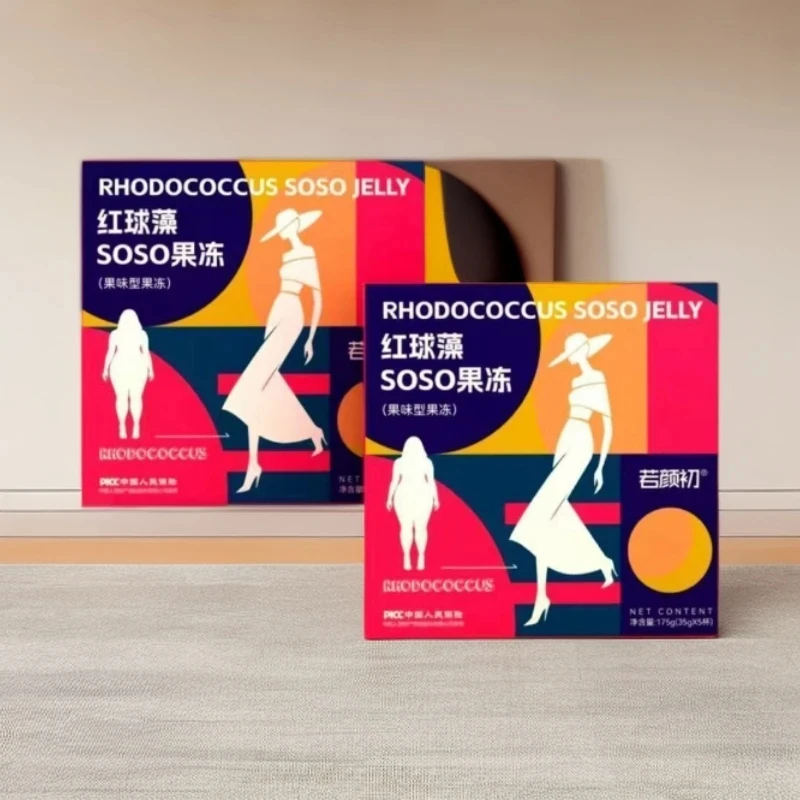 若颜初红藻球果冻