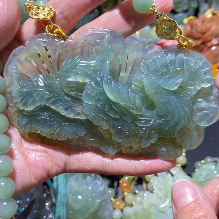 岫玉岫玉吊坠未镶嵌