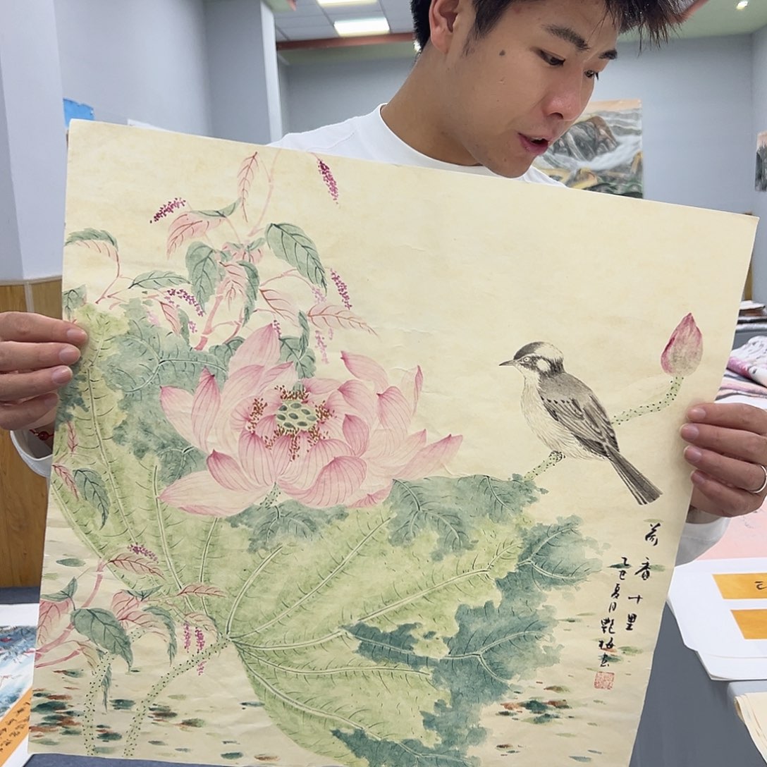 国画国画作品纯手绘作品