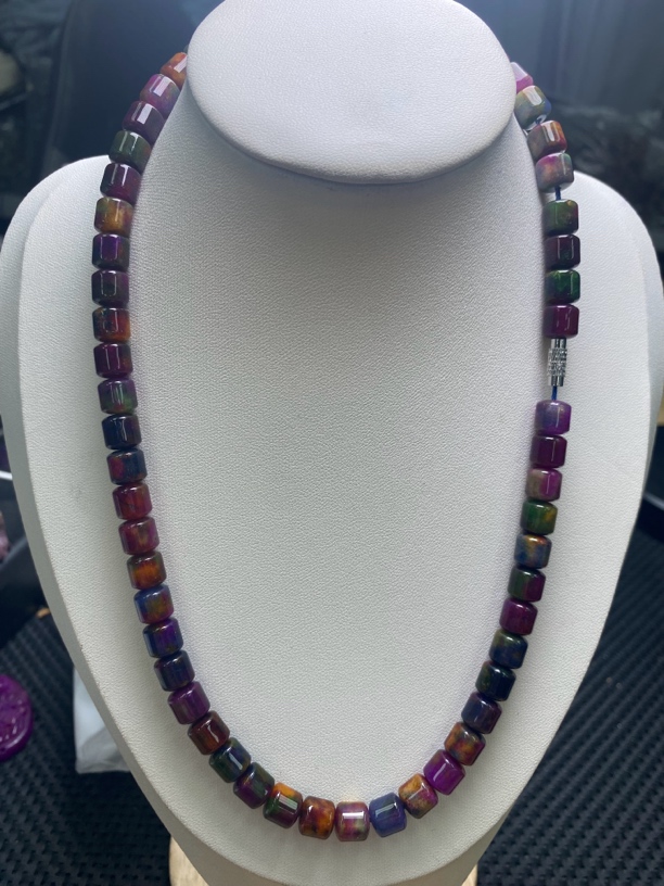 8mm七彩星空舒精美直切妈妈链-438