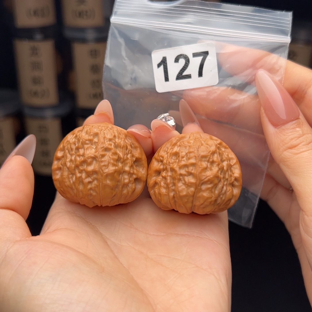 余***教吊坠文玩核桃南瓜