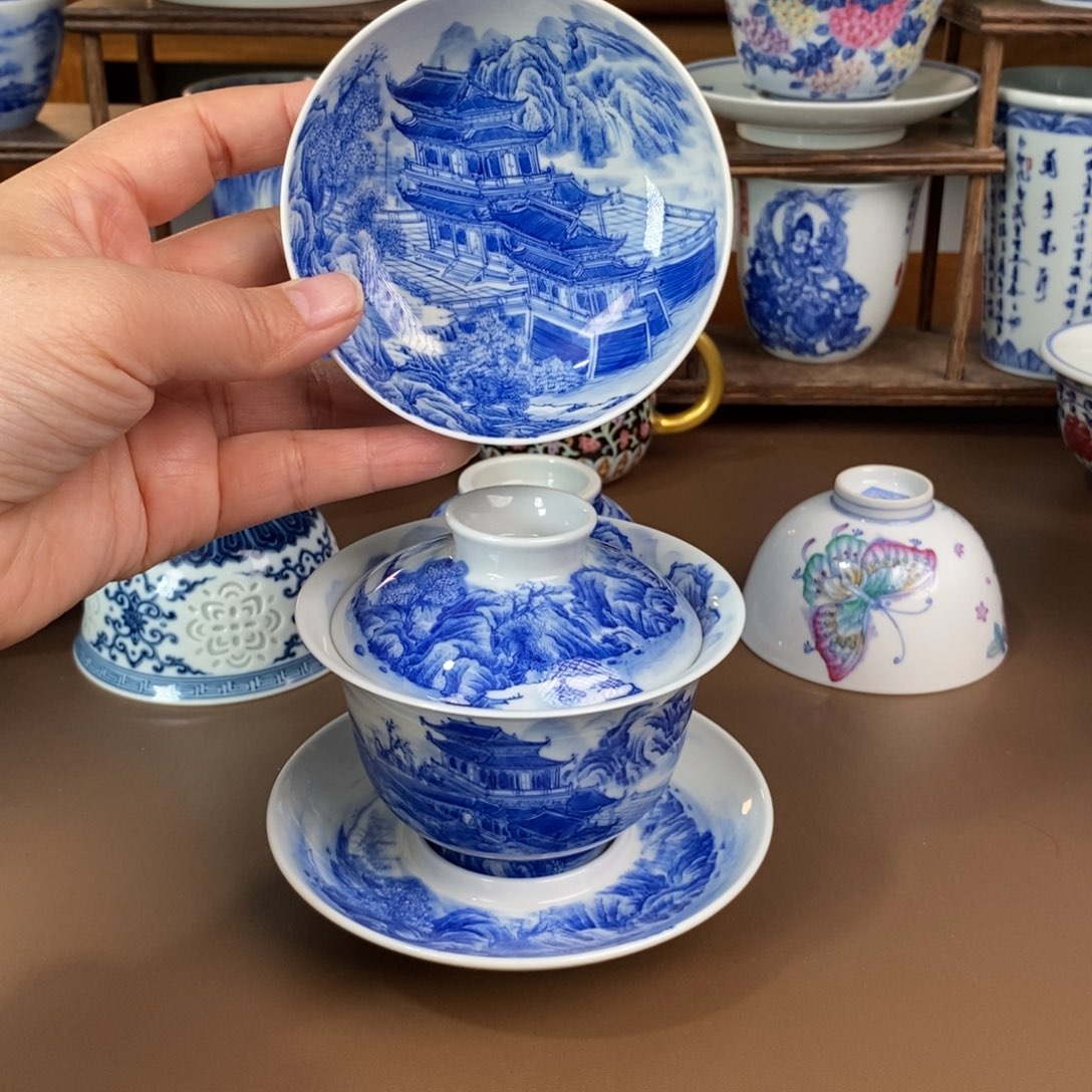 景德镇陶瓷手工手绘