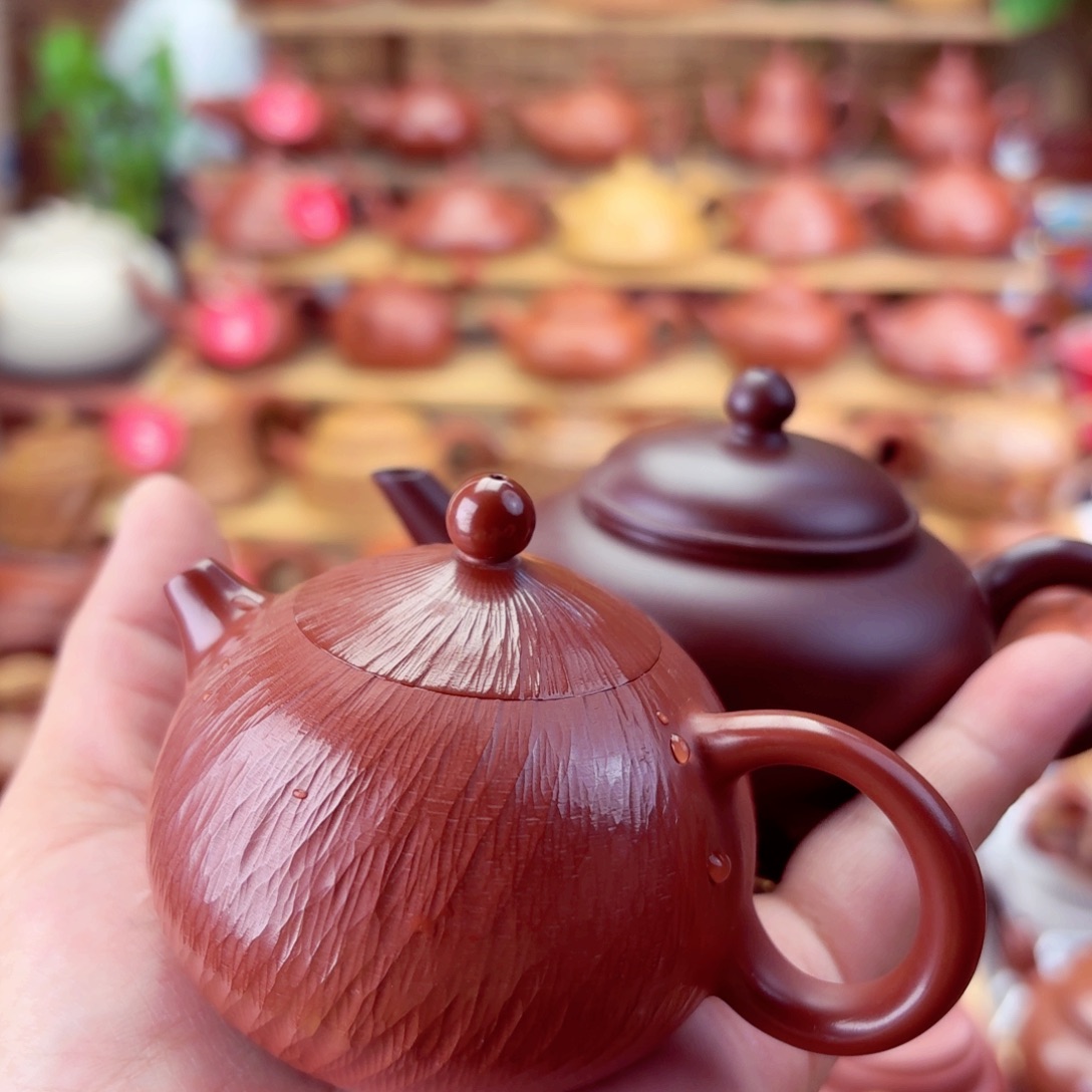 泡***沫茶壶紫砂2把壶一组黑水平刁刀西施