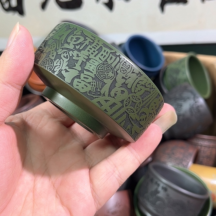 茶杯紫砂全手工紫砂主人杯