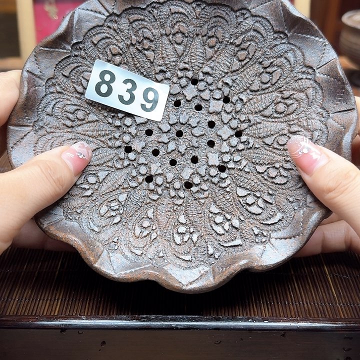 纯手工制作粗陶茶具