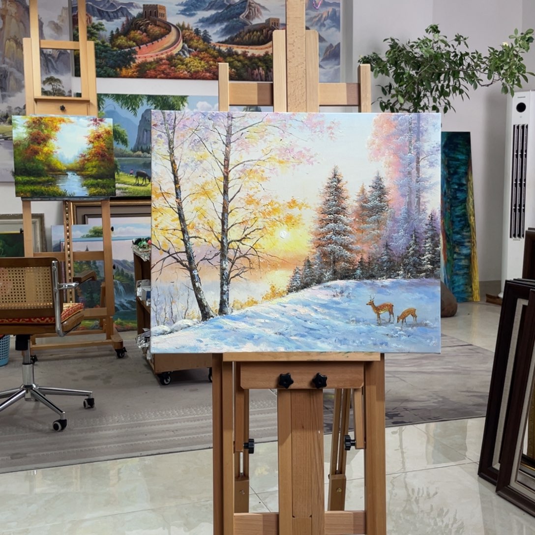 云***甜落地款非常漂亮的作品