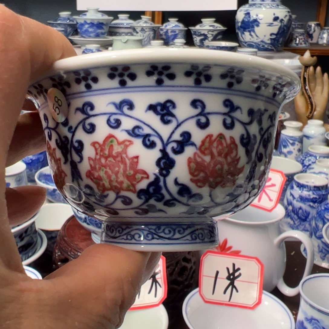 摆件墨*西景德镇青花瓷器