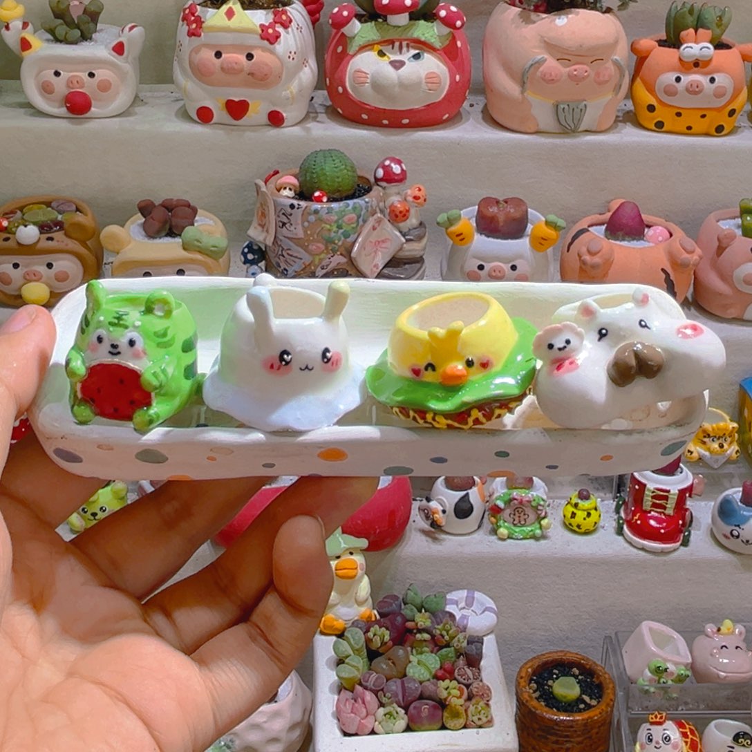 047纯手工制作重工盆盆25一个