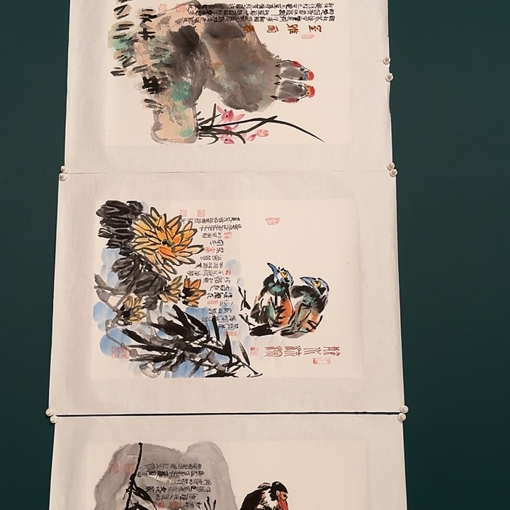 国画邹老师作品画作