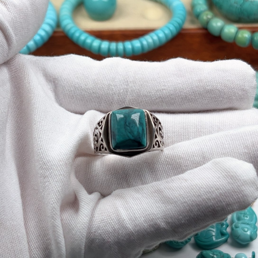 绿松石珠宝奇石未镶嵌