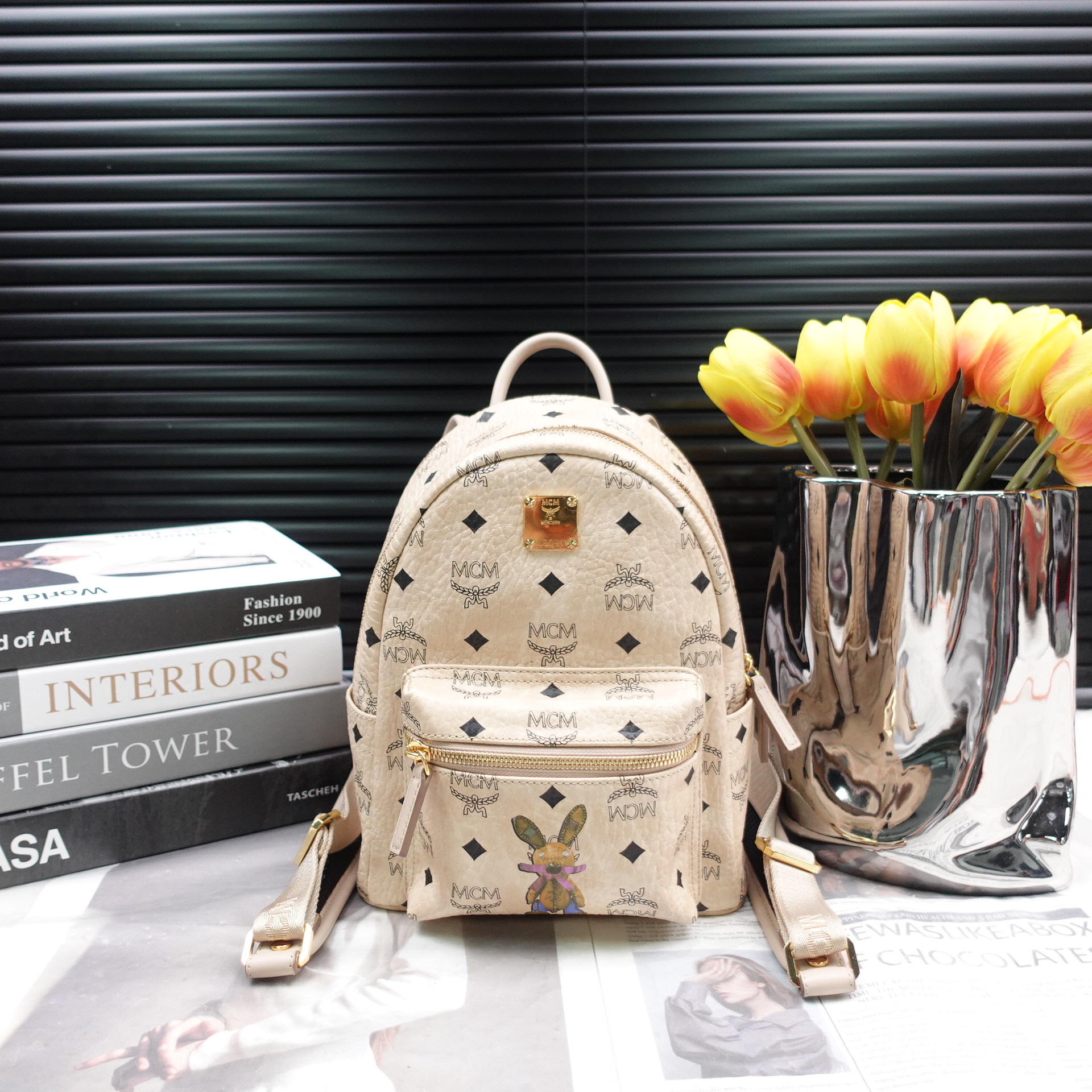 95新 MCM 双肩包/T10321037