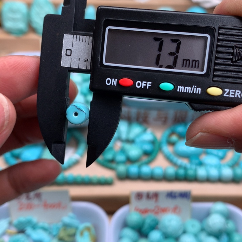 【闪购商品】绿松石桶珠未镶嵌K*，