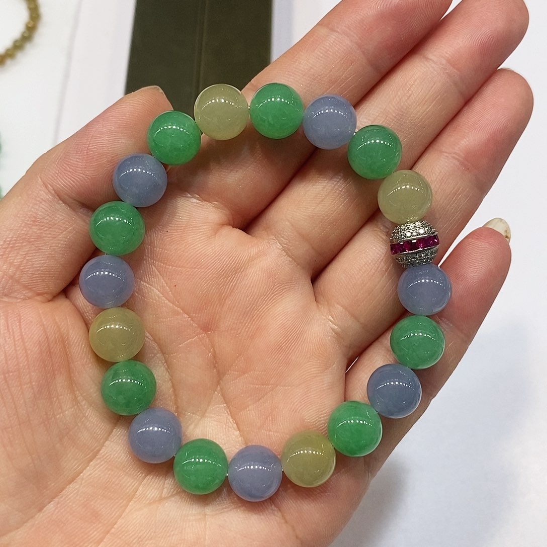 定制翡翠未镶嵌翡翠吊坠