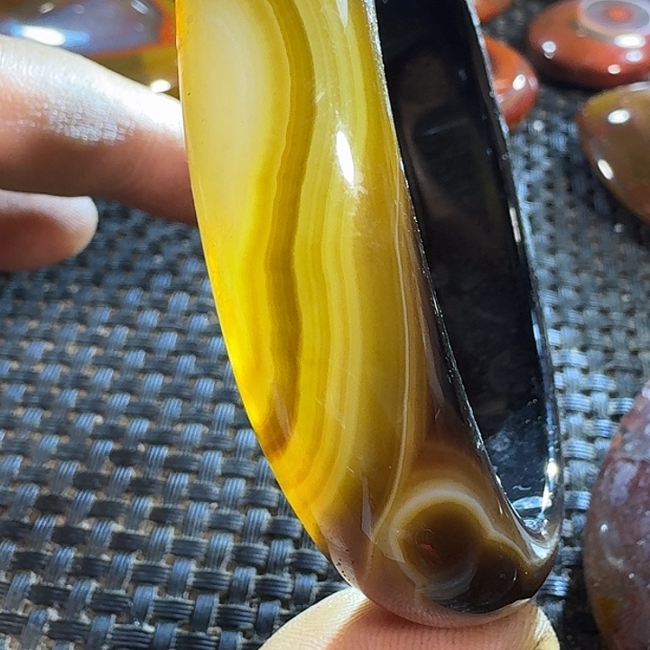 用***8玛瑙/玉髓未镶嵌颈饰