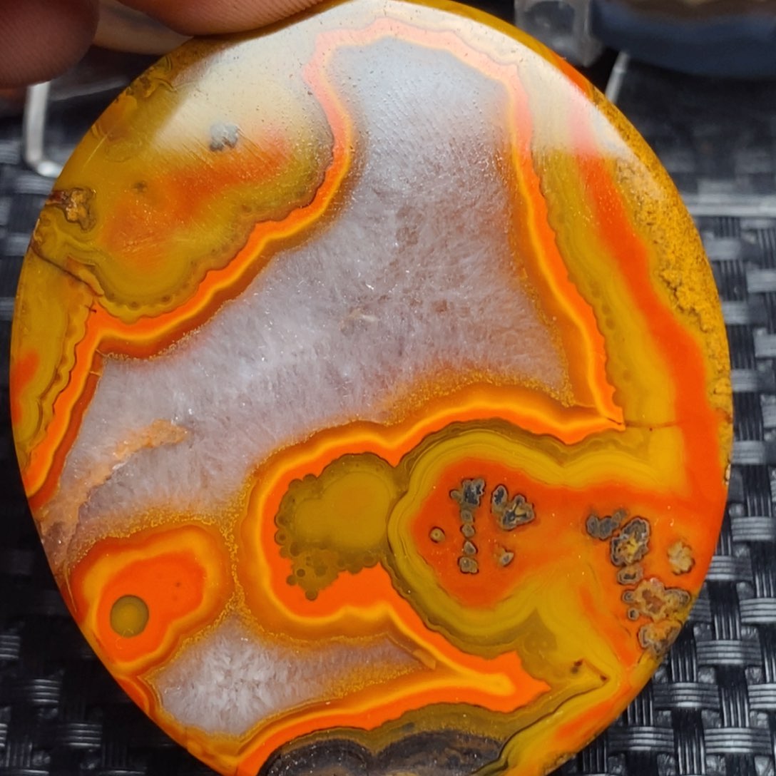 玛瑙/玉髓吊坠(不含链)未镶嵌老*