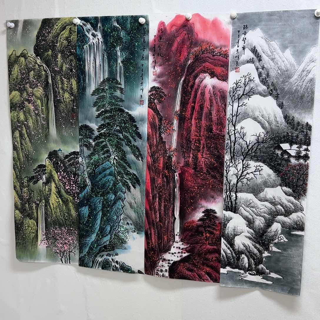 国画精品国画作品