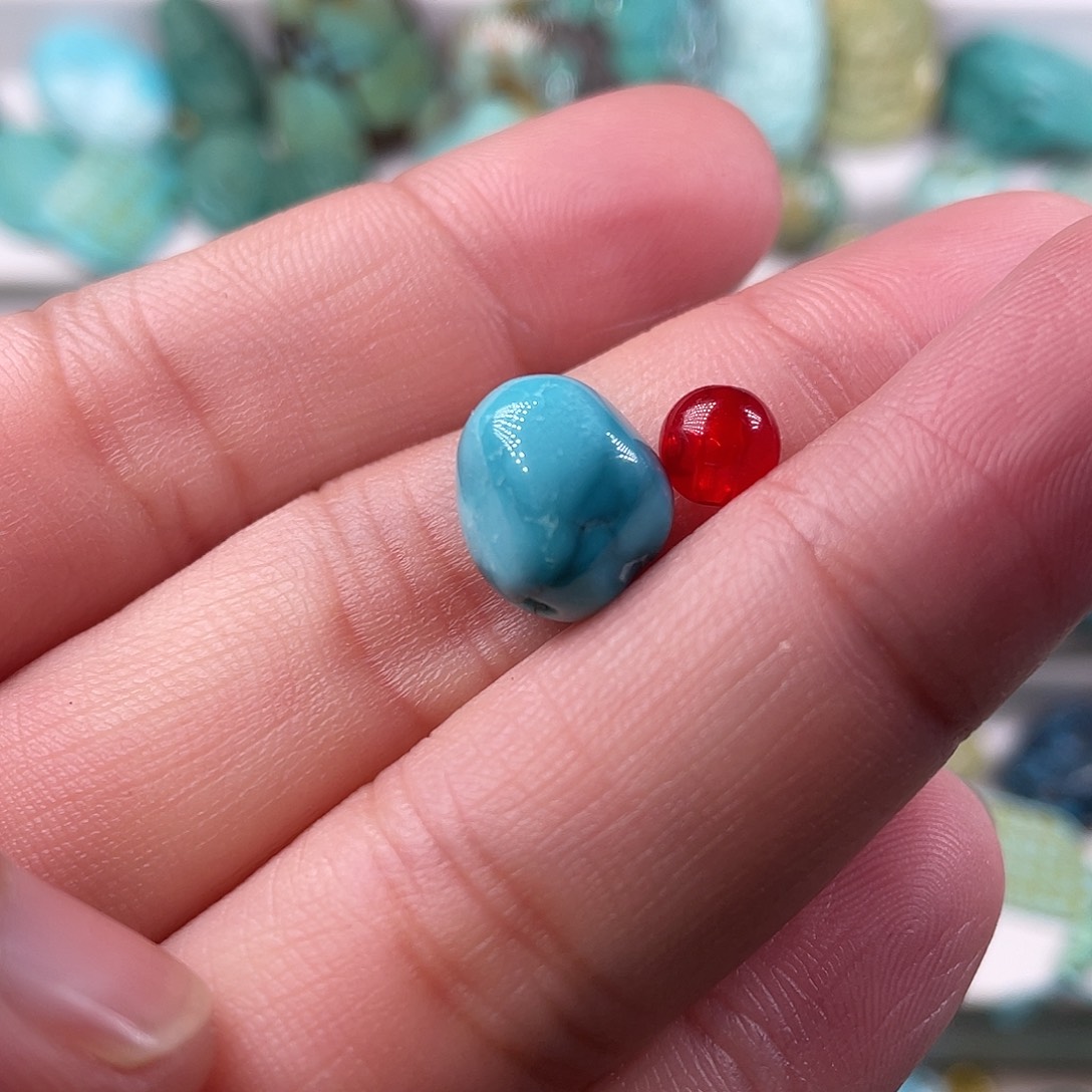 南红玛瑙未镶嵌颈饰