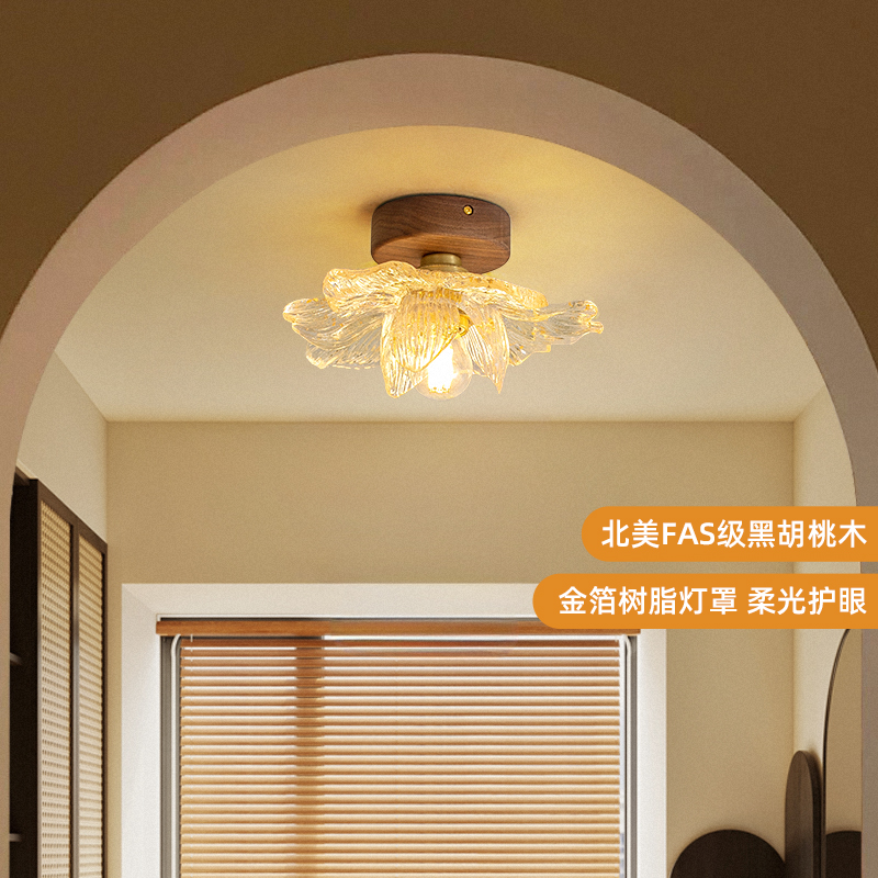 摩灯会 阳台灯 中古入户玄关走廊过道吸顶灯25047