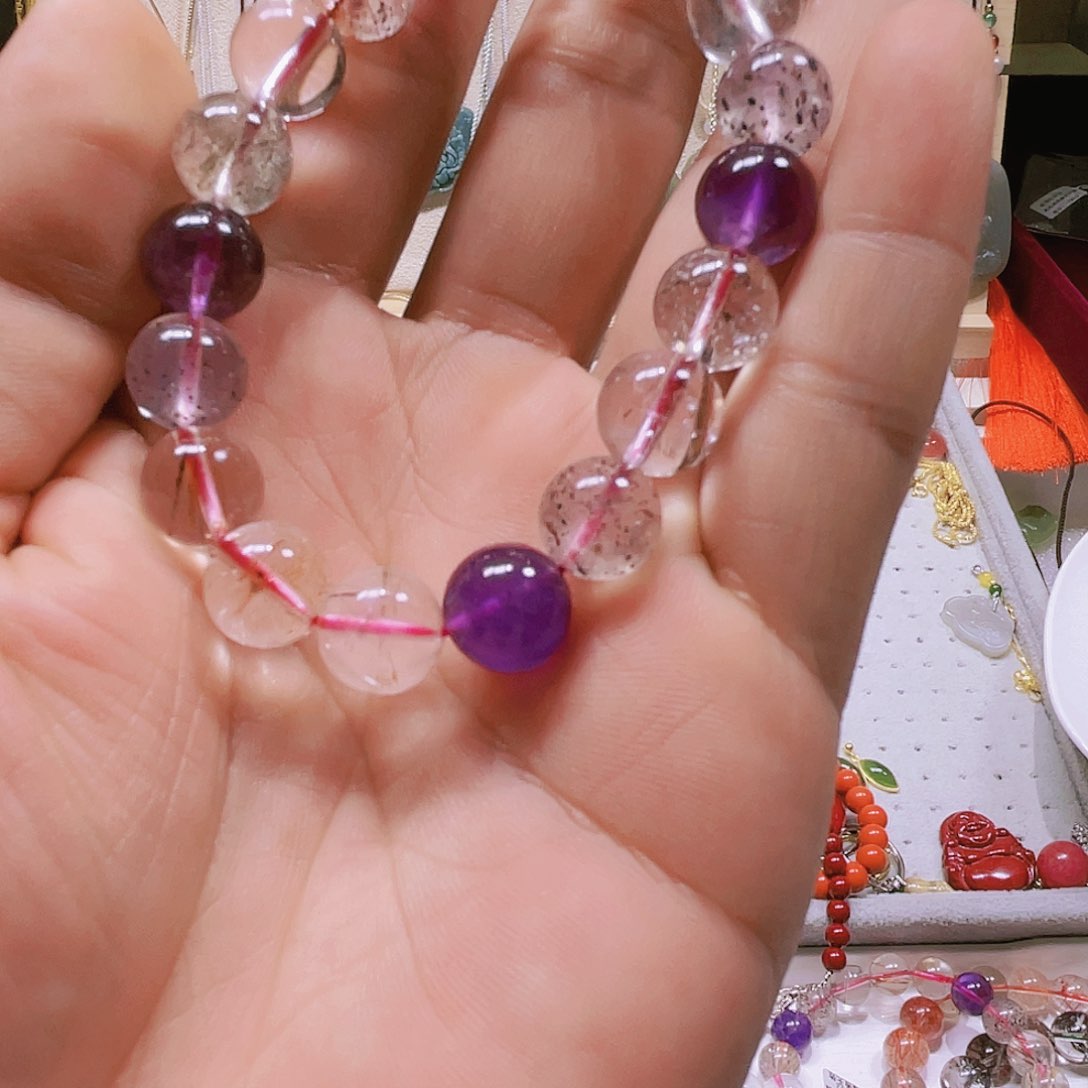 水晶颈饰未镶嵌超七