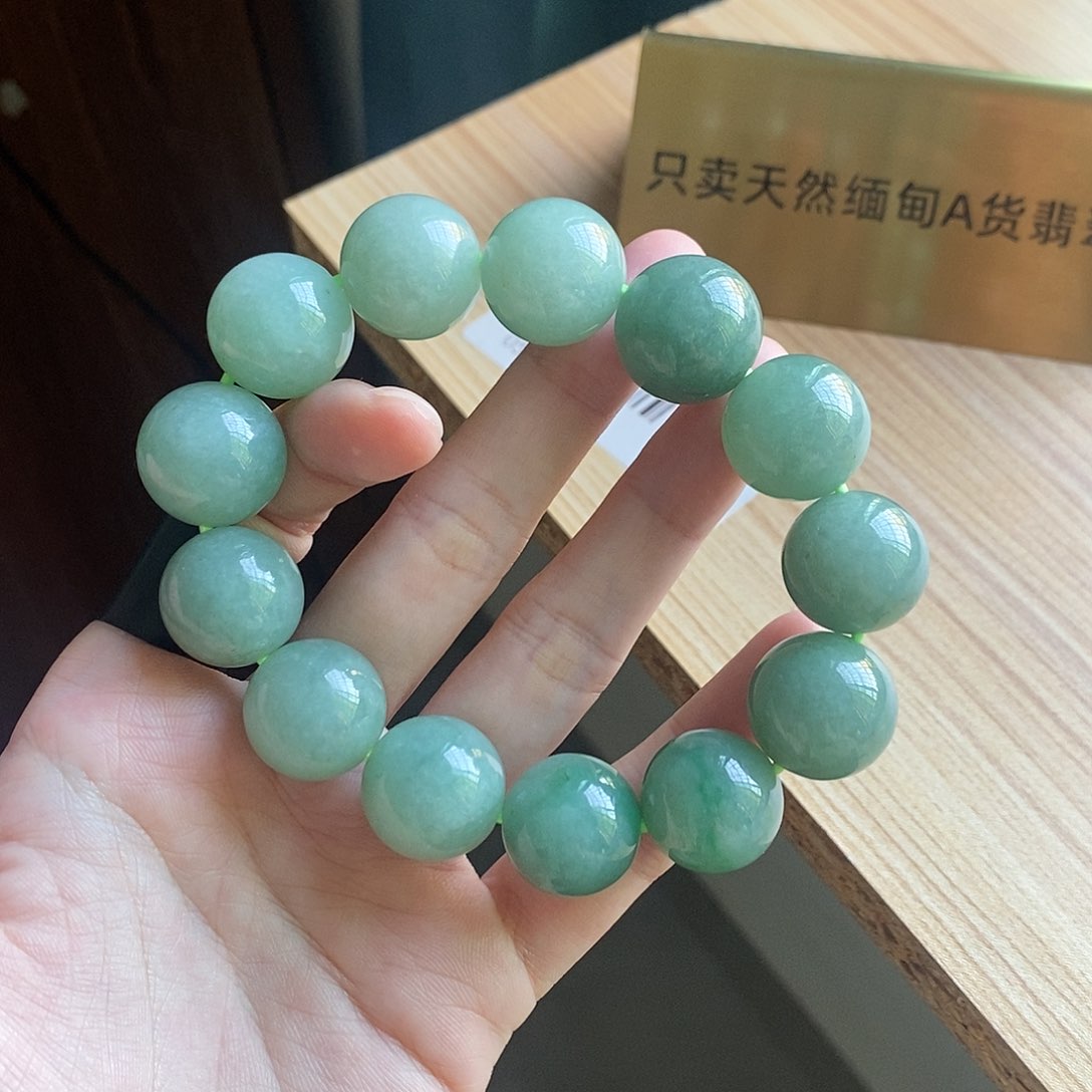 【闪购商品】颈饰未镶嵌翡翠关**士天然缅甸A货翡翠