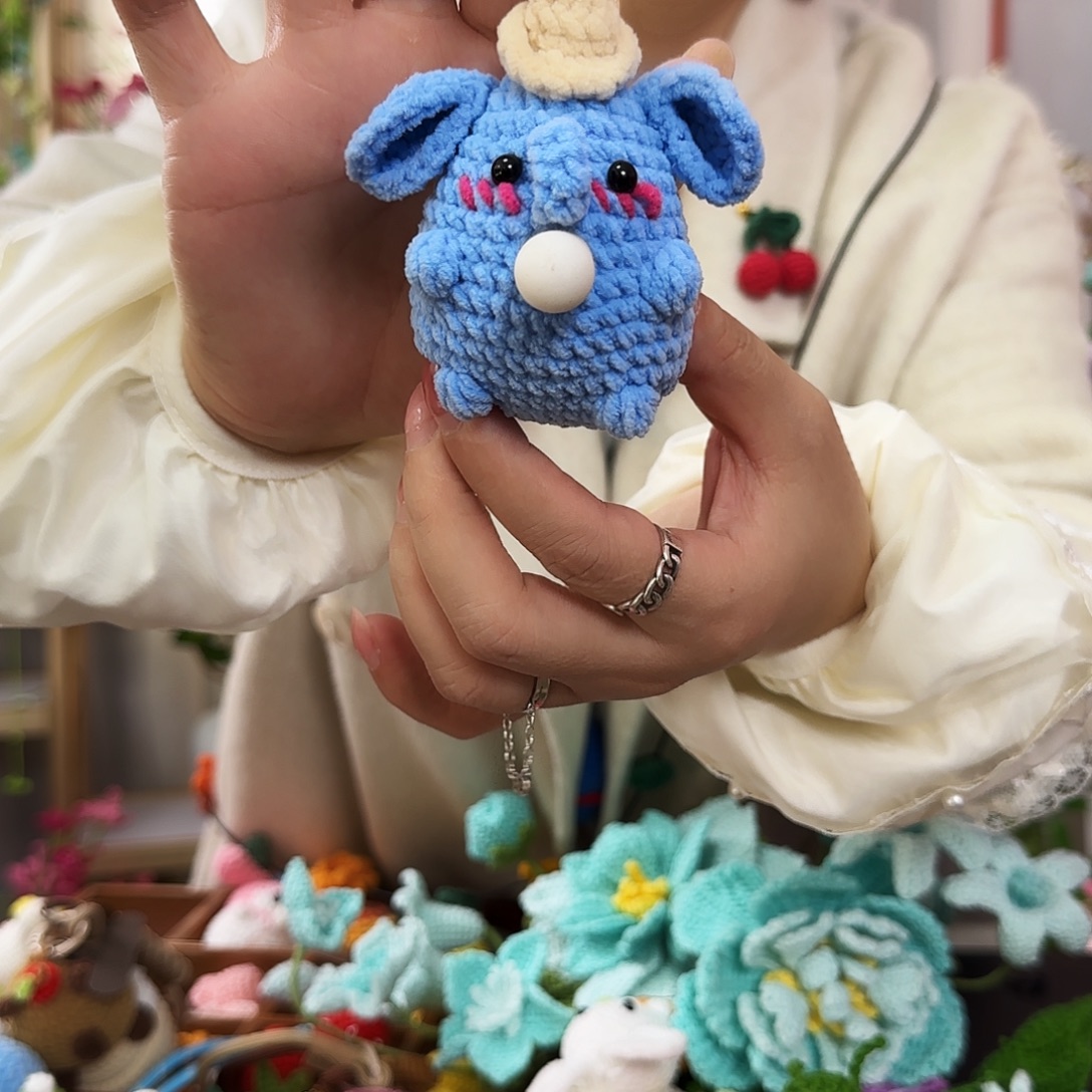 纯手工钩织钩织挂件