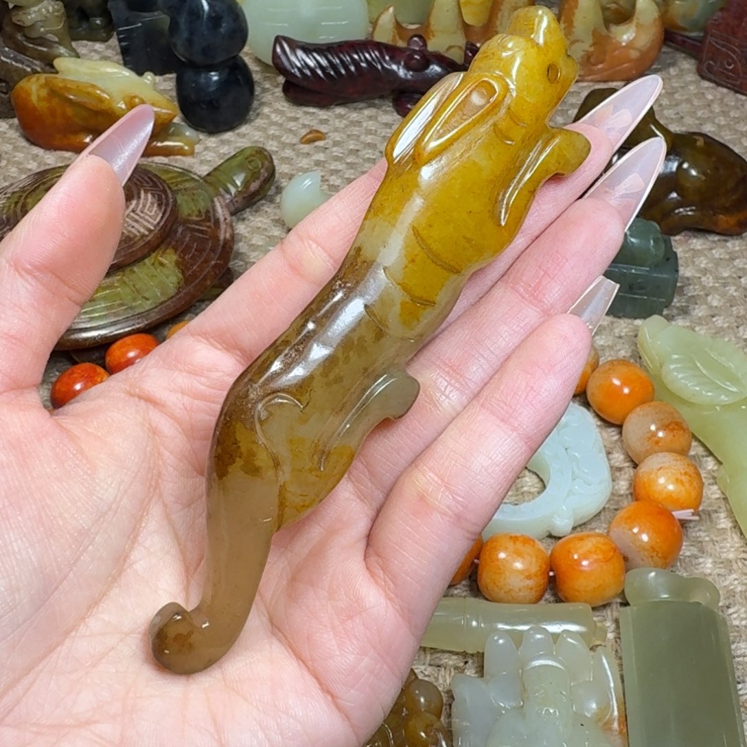 白玉菩提吊坠挂件