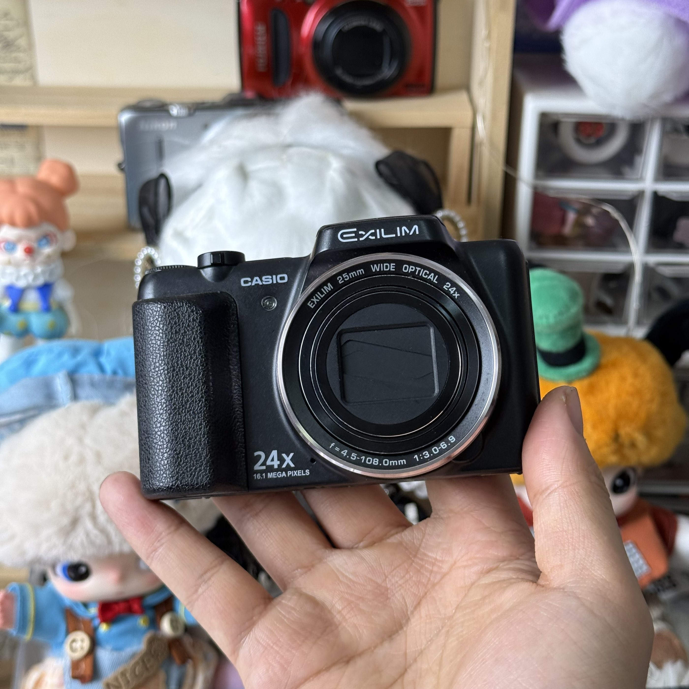 9新 Casio/卡西欧 卡西欧h50小长焦色彩感好滤镜多适合新手带配件