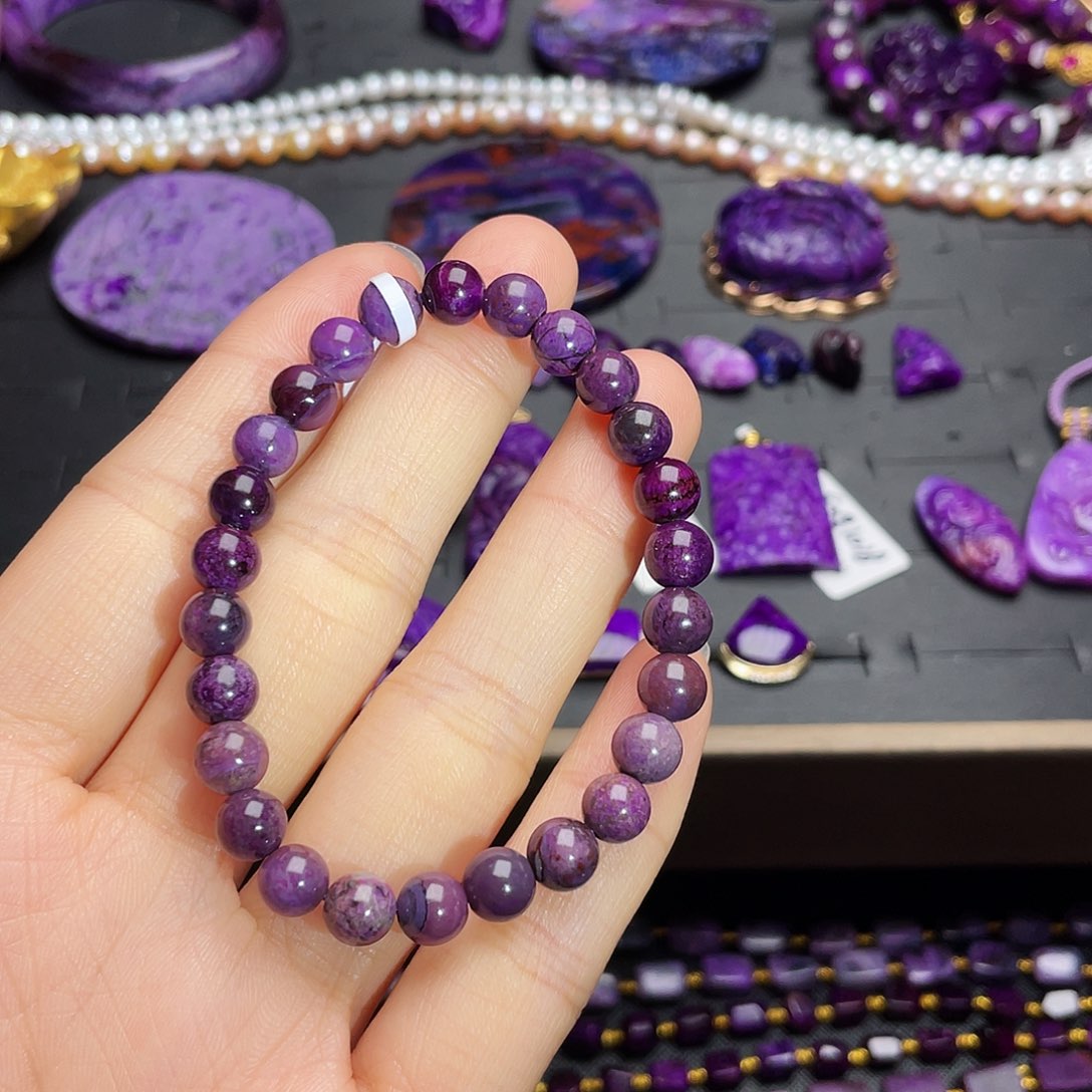 苏纪石（舒俱来）手链未镶嵌