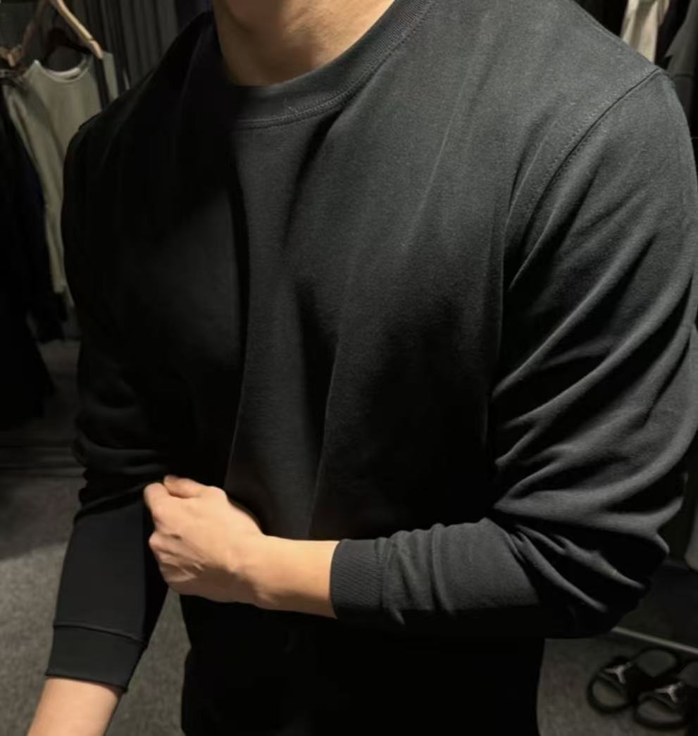 飞飞-简约百搭经典休闲修身卫衣231-235