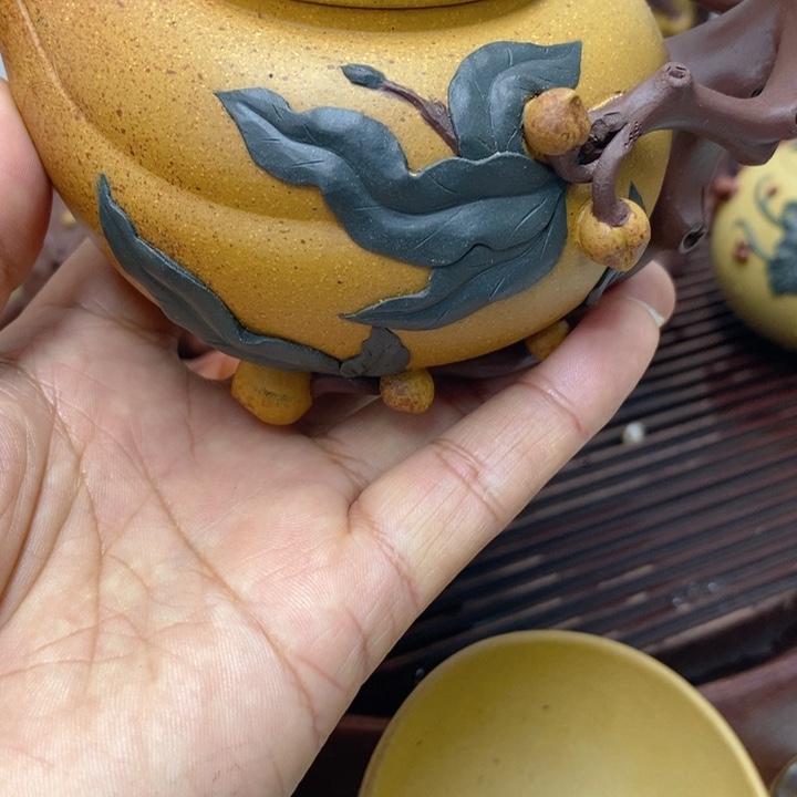 紫砂茶壶记****?原矿圣桃