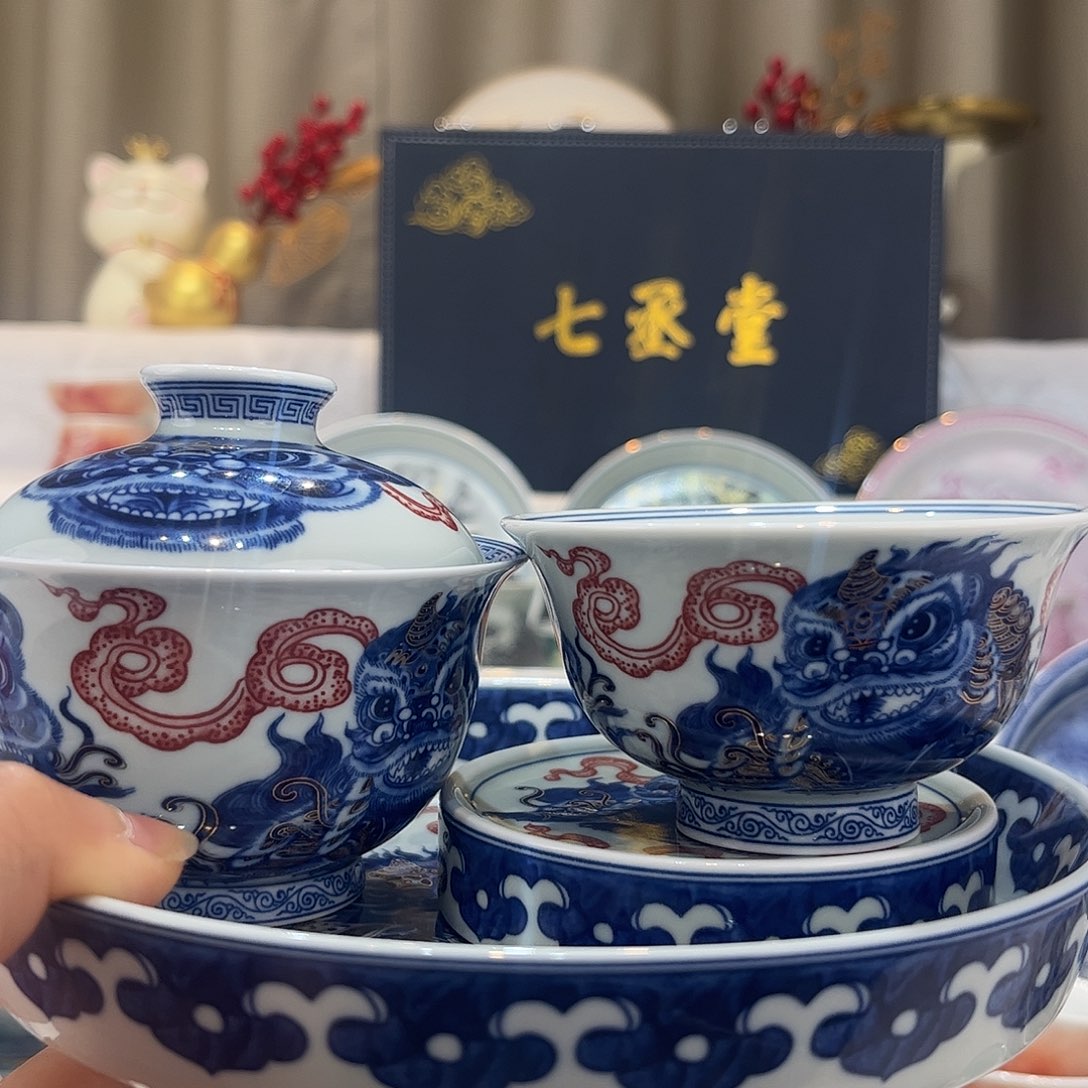 景德镇茶具4件套