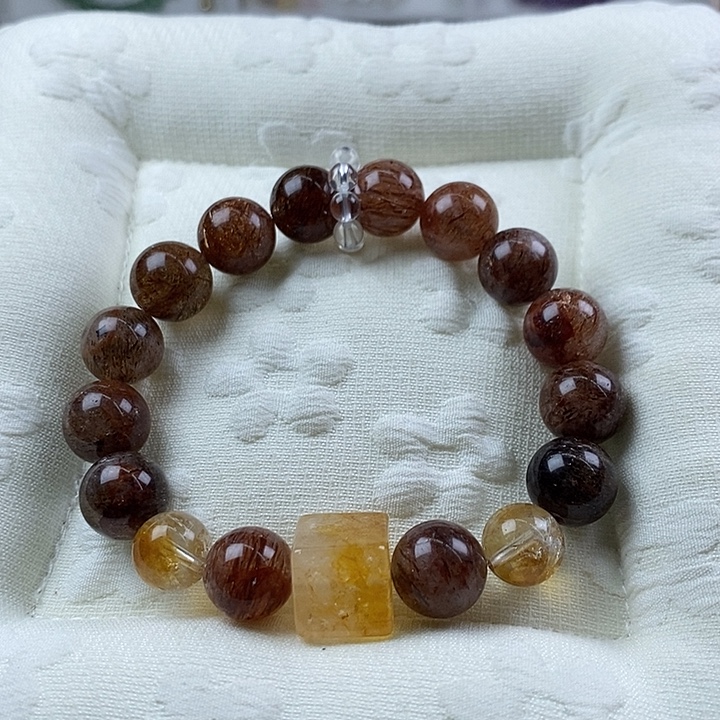 合金手链水晶黑金超