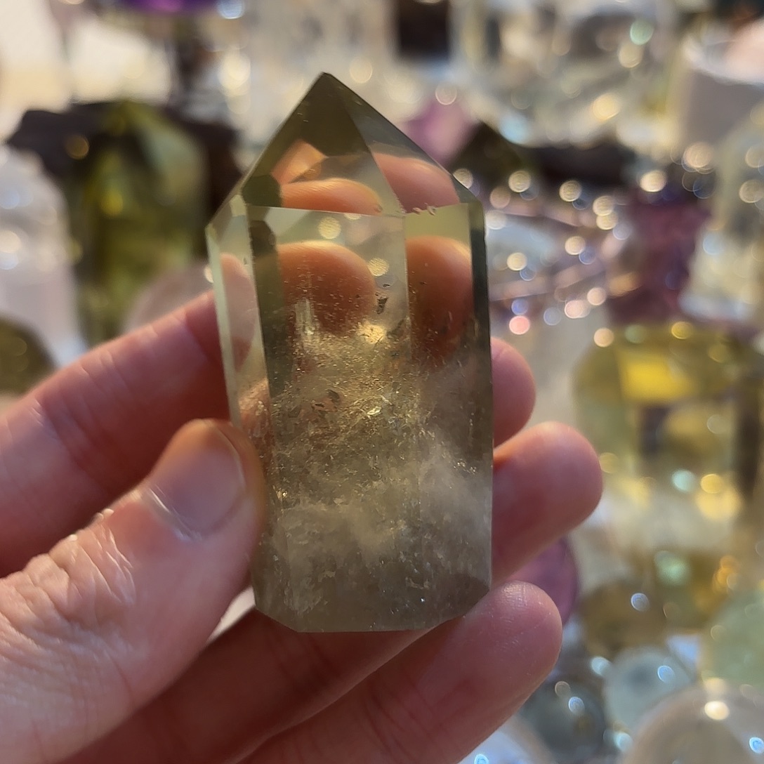 水晶未镶嵌珠宝半成品