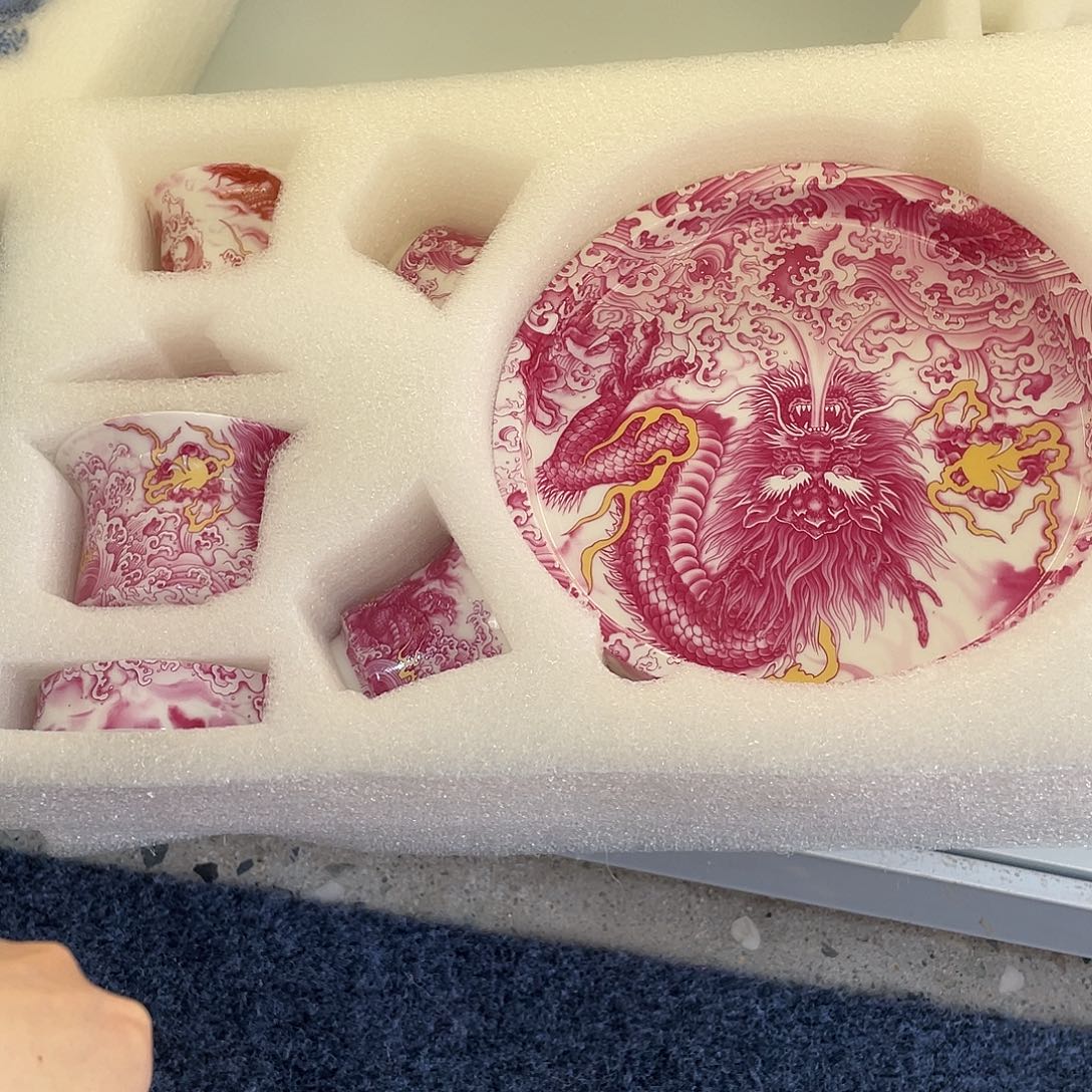 陶景德陶瓷盖碗茶具