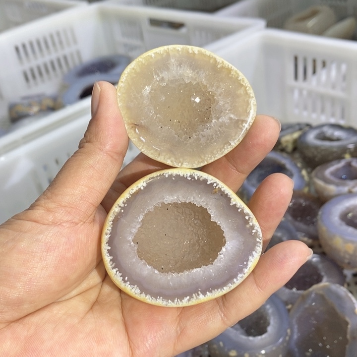 未镶嵌珠宝半成品水晶聚宝盆