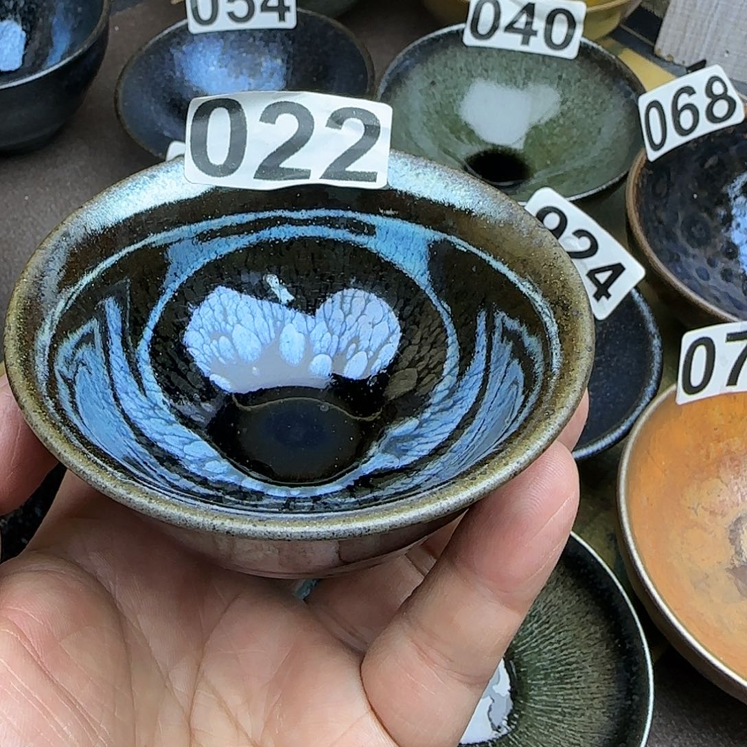 茶盏建阳建盏主人杯龙窑柴烧