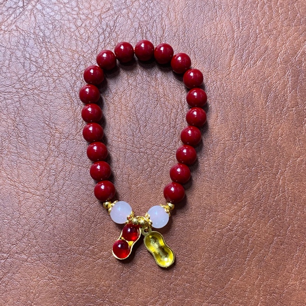 天然辰砂天然辰砂天然辰砂ZS 010 精品手串（无礼盒）