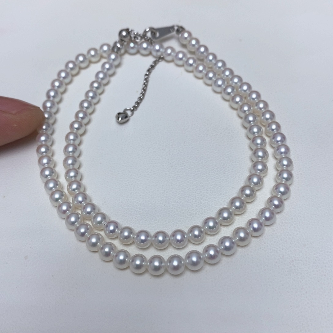 淡水珍珠银S925镶嵌颈饰小*晴