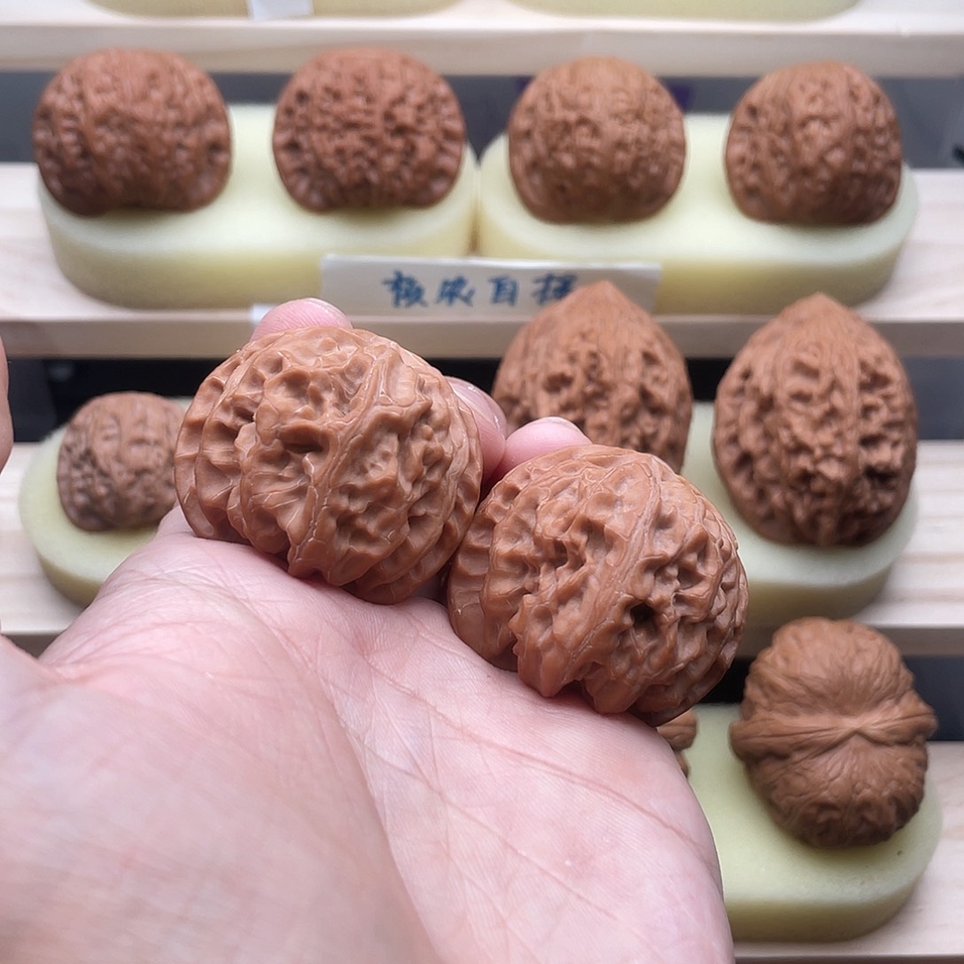 吊坠文玩核桃39全品苹果园