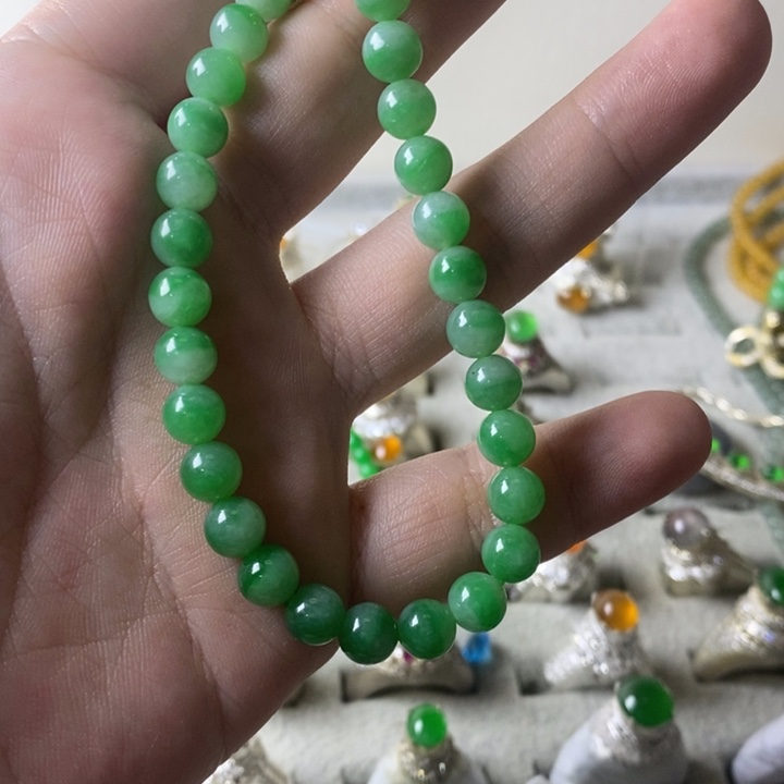 翡翠未镶嵌戒指翡翠冰种