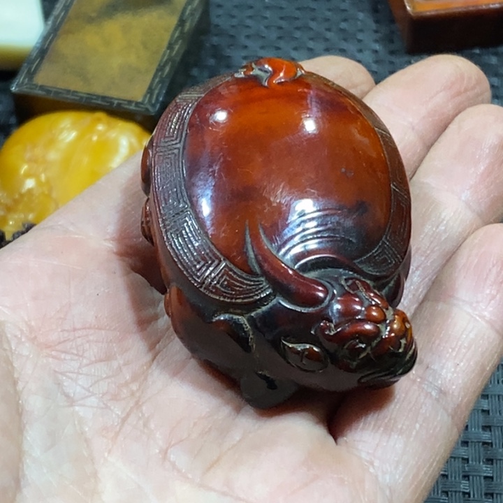 滴血莲花菩提吊坠