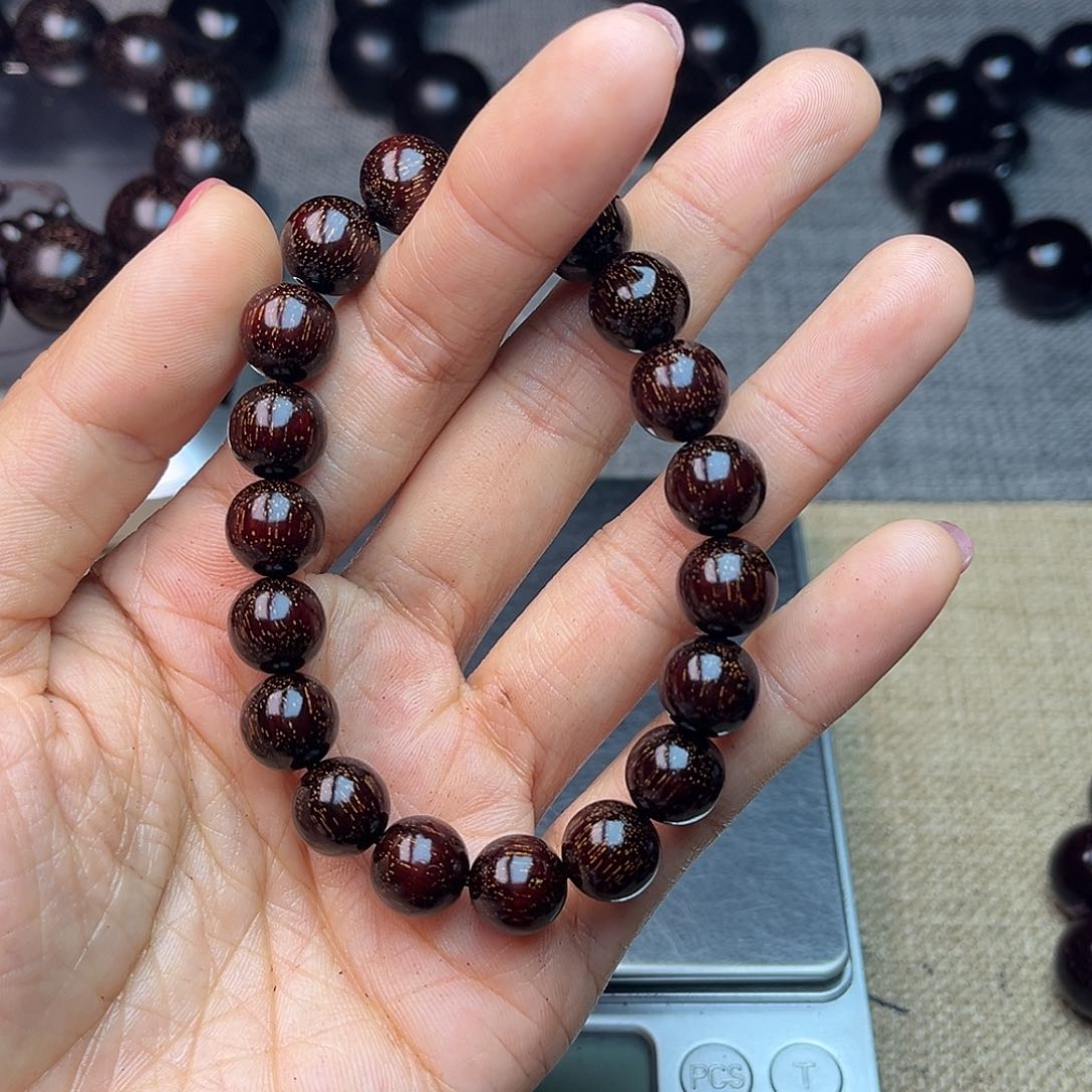 檀香紫檀（小叶紫檀）1.0单圈爆星