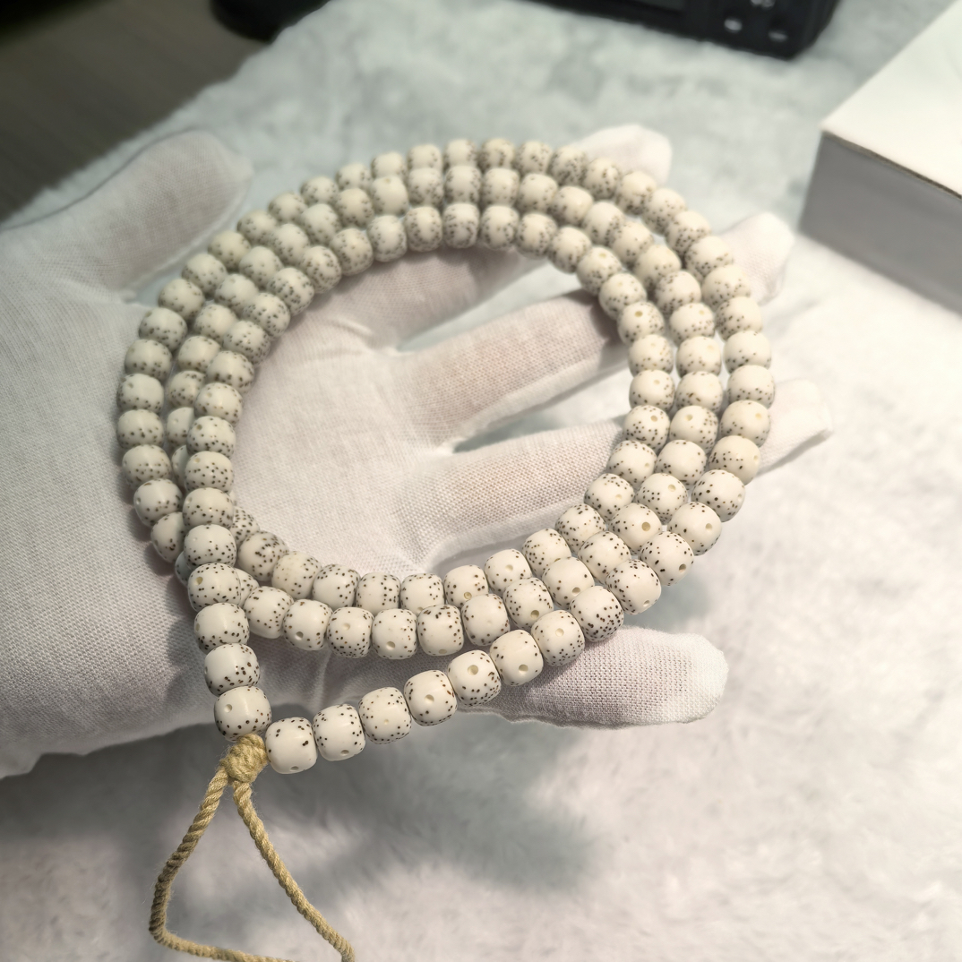 原生态原白通体留白9×8长串头货