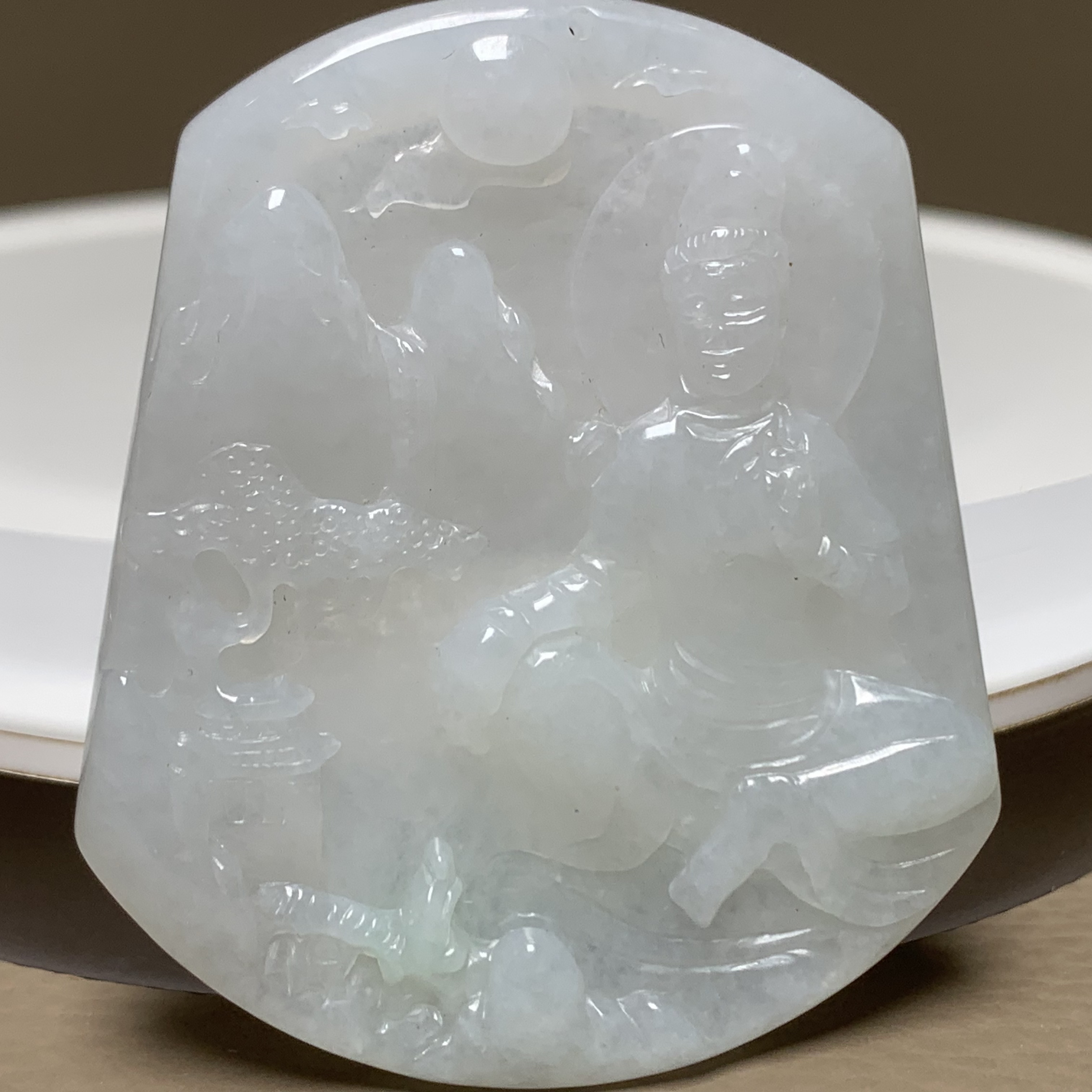 A399珠宝玉石A货翡翠吊坠