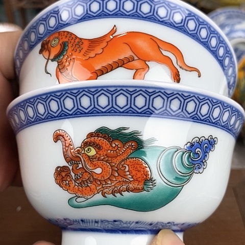 景德镇陶瓷藏式茶碗