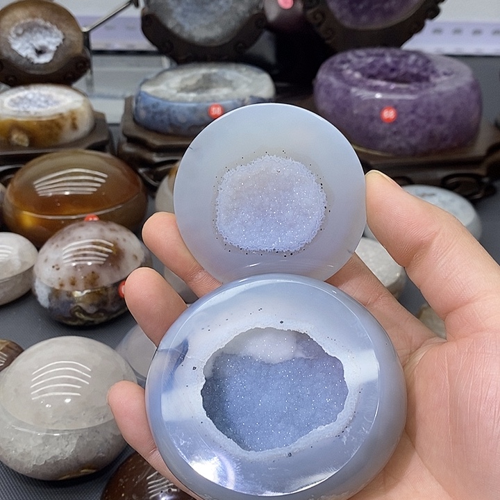 摆件未镶嵌紫晶聚宝盆