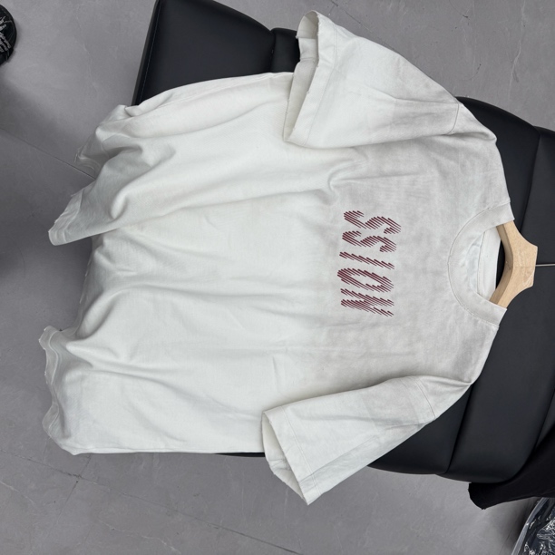 春夏新款宽松百搭男士纯棉凉感透气短袖T恤上衣