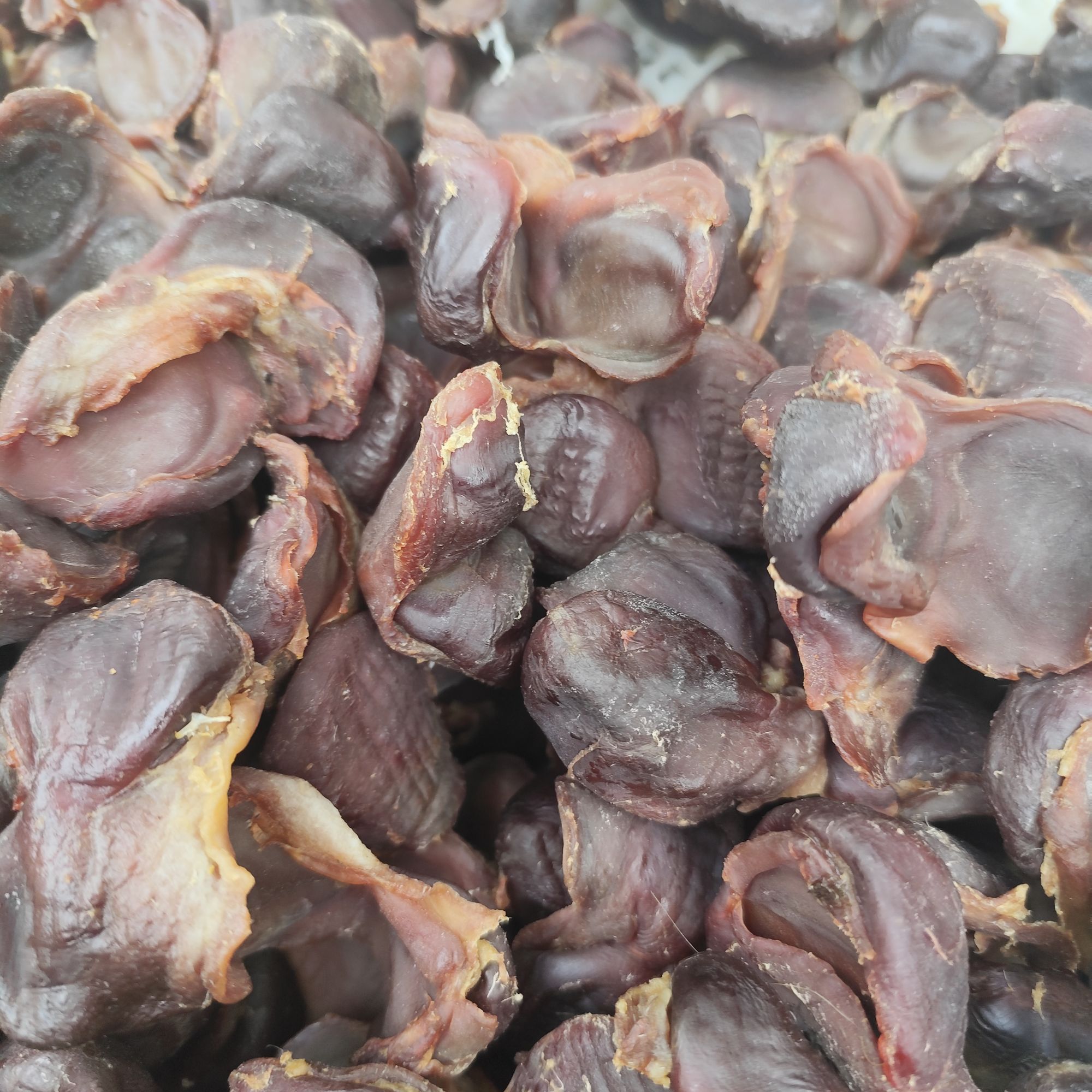 农家腌制鹅胗，直播间现场称重