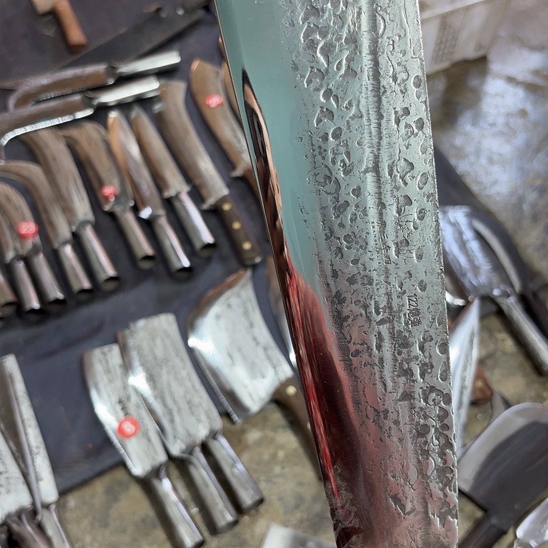 高碳锰钢云南阿老表手工锻打抖