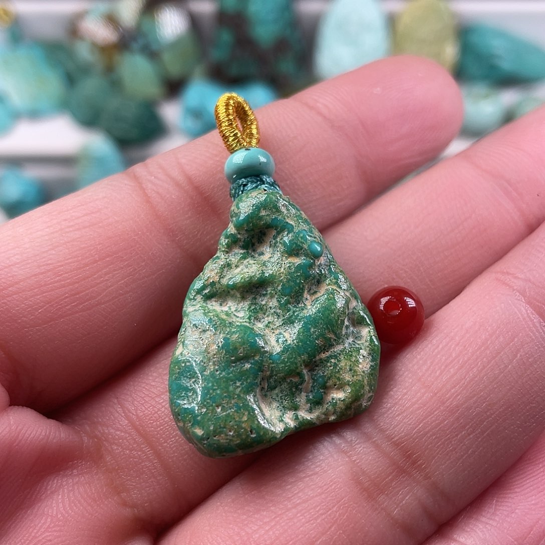 南红玛瑙未镶嵌颈饰